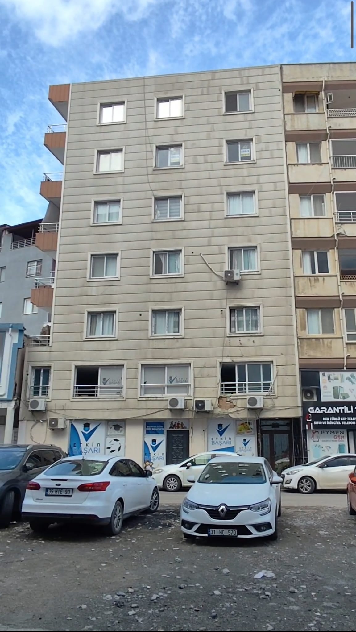 Kiralık 3+1 Daire Kurtuluş Mah